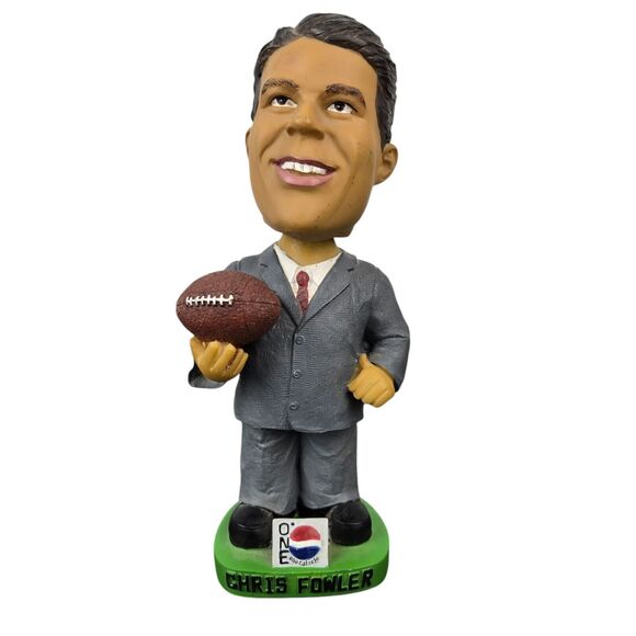 Chris Fowler Pepsi One Bobblehead ESPN Saturday Night Football Bobble Dobbles - Picture 2 of 13